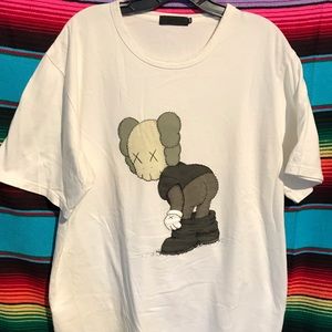 Rare Vintage Kaws Original Fake Tshirt. Size : 5